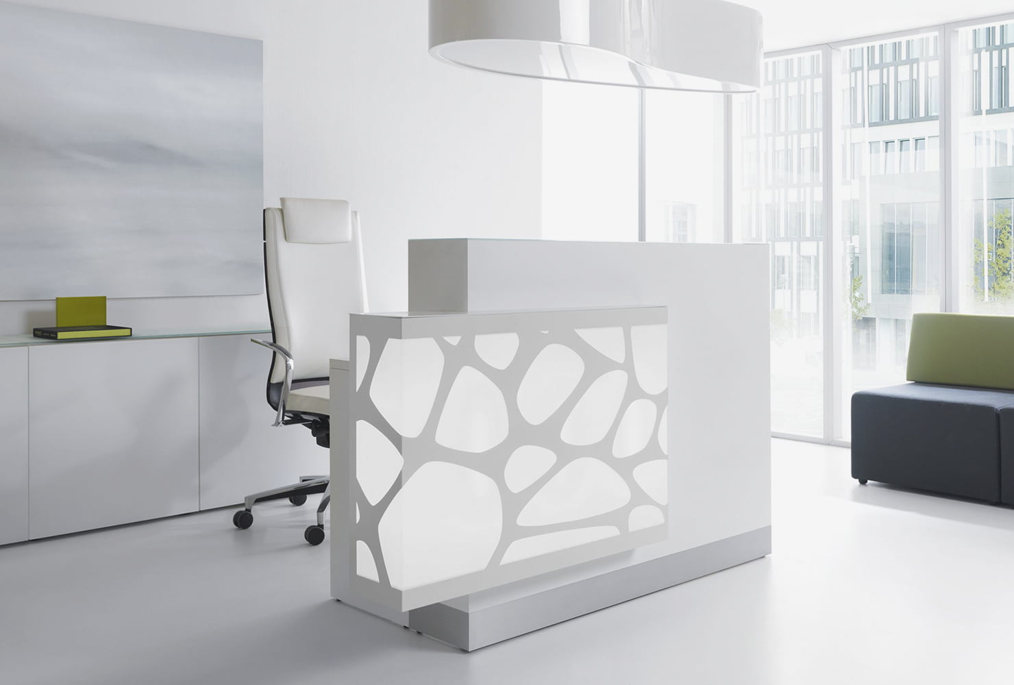 Banconi per la reception linea Organic