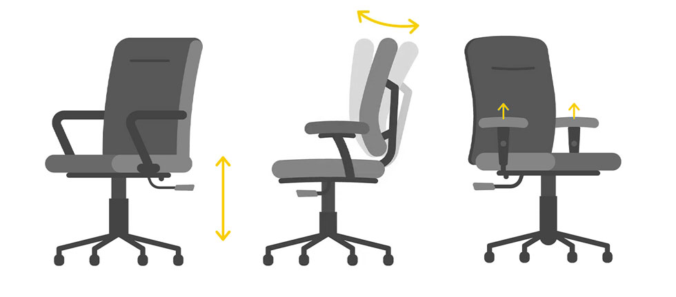 Caratteristiche sedie da ufficio