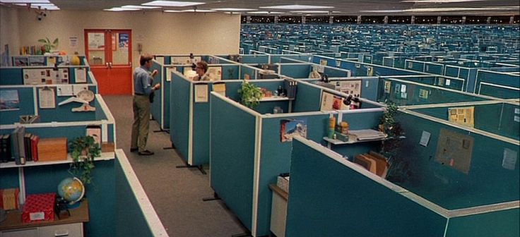 L'ufficio anni '80 - cubicoli