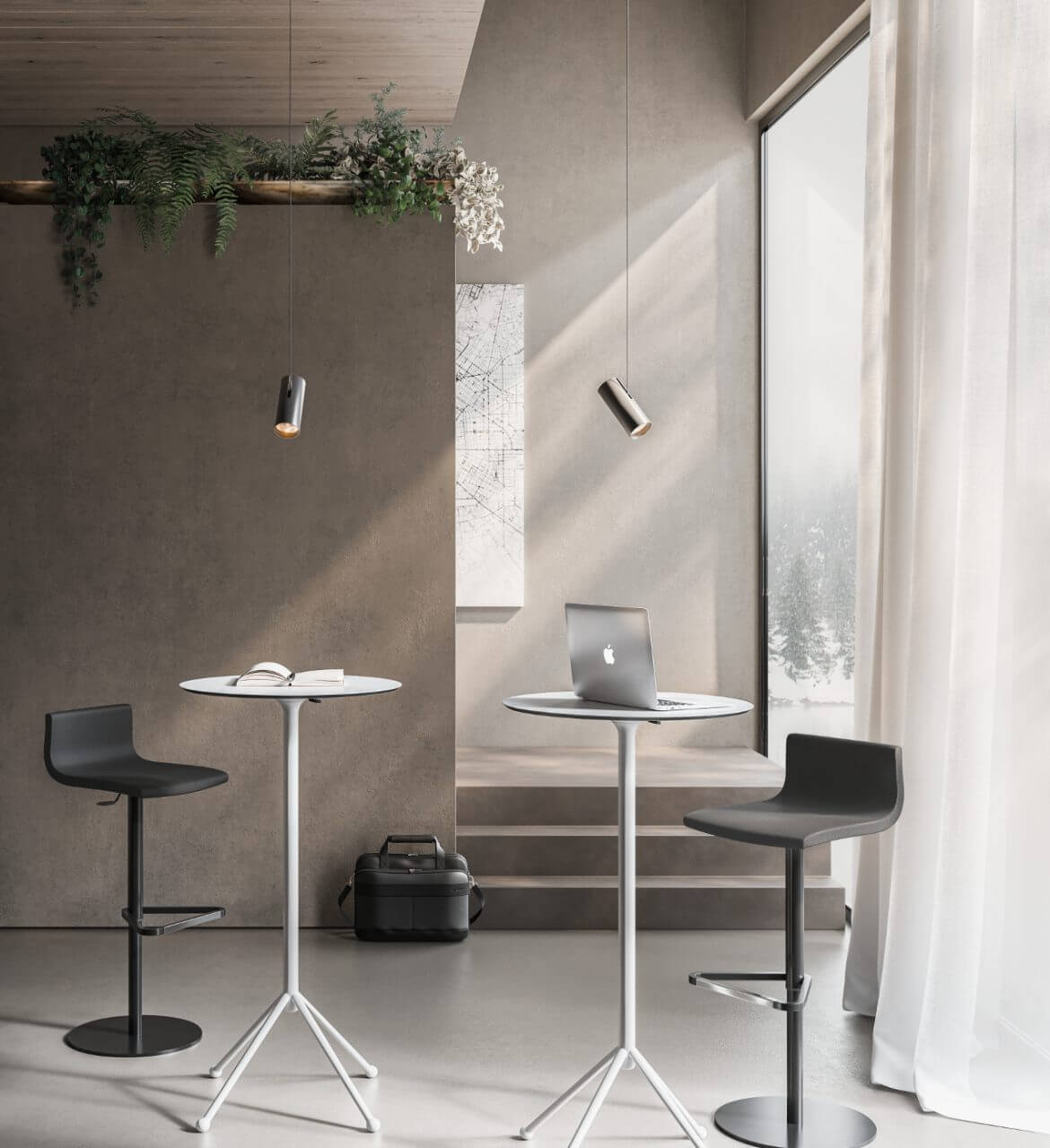 Sgabelli da ufficio linea Kimbox Stool