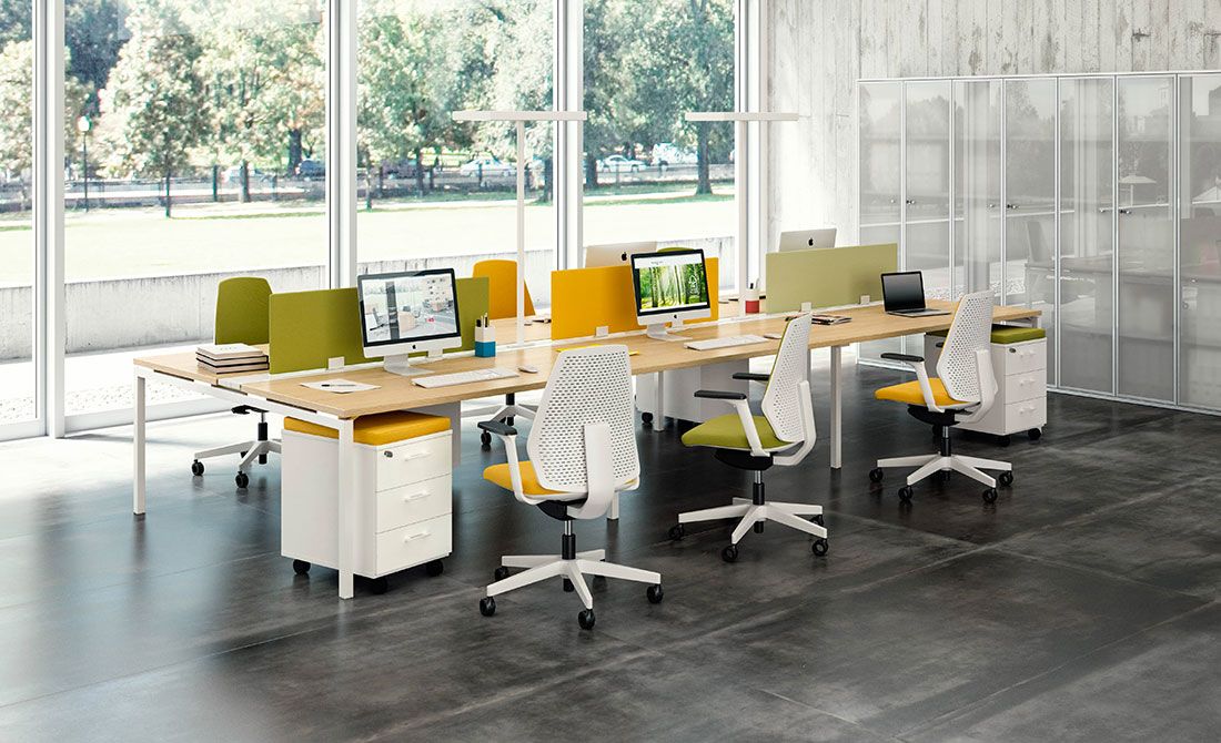 come arredare un ufficio open space